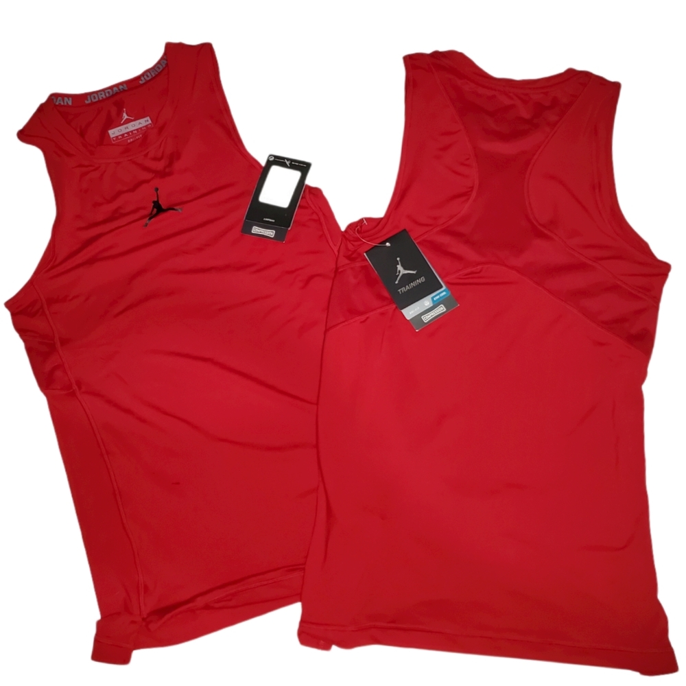 2 L Jordan training dri-fit compression tanks